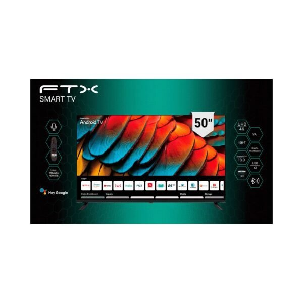 Smart Tv 50'' FTX 4K HDMI USB AND 13 + Magic Remote
