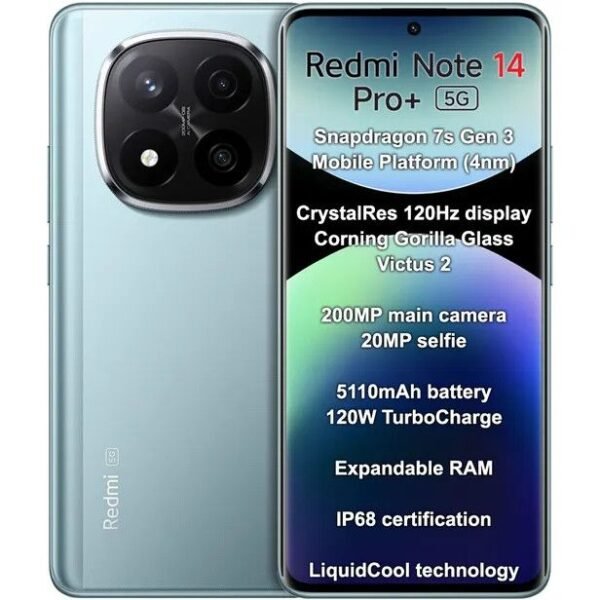 Celular Smartphone XIAOMI Note 14 Pro + 256gb 8 ram BLue