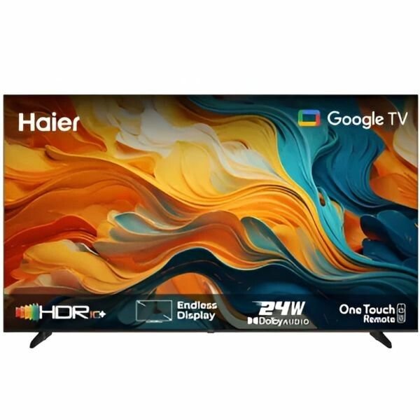 Tv Smart LED Haier H32K85FX 32'' HD Google TV - Negro