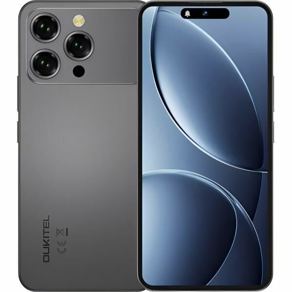 Celular smartphone Oukitel P1 Pro Dual 256 GB - Negro