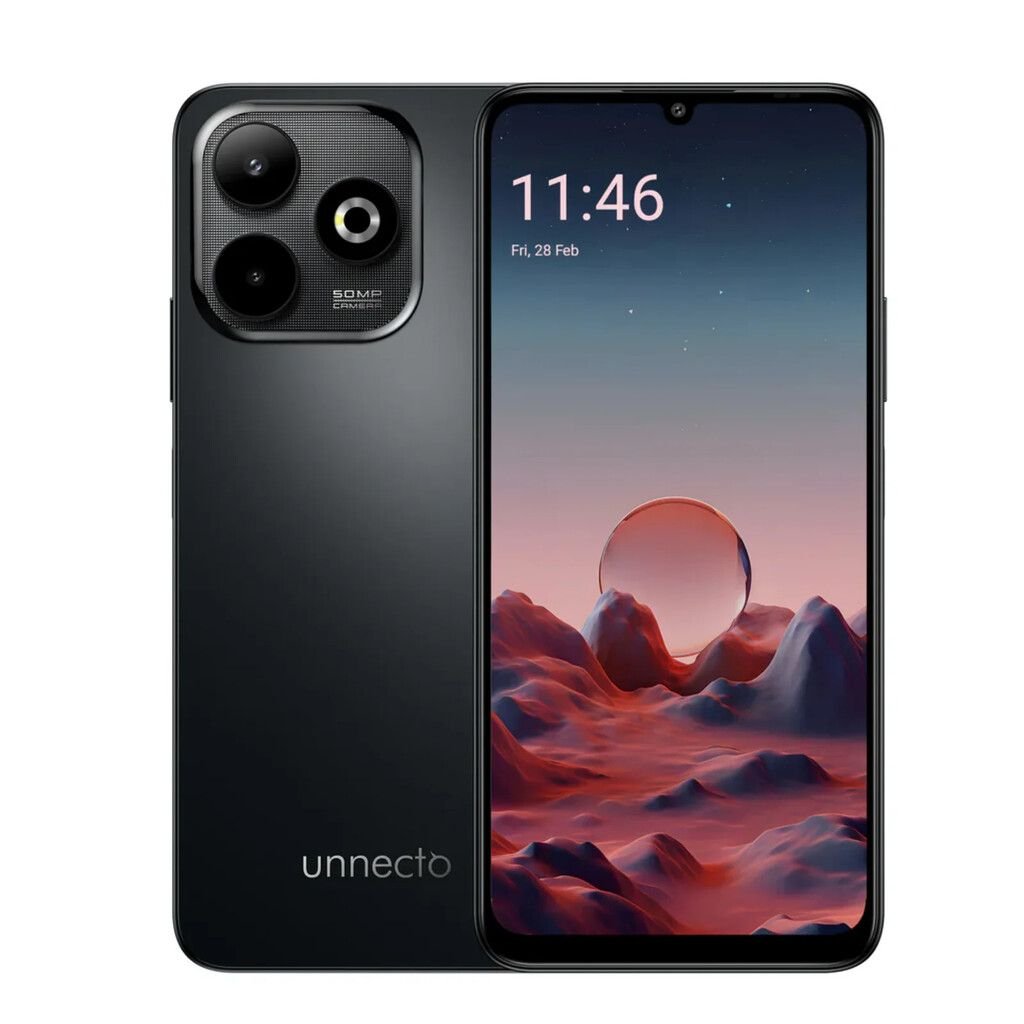 CELULAR UNNECTO BOLT 5G 4GB+ 8GB/128GB BLACK CON NFC