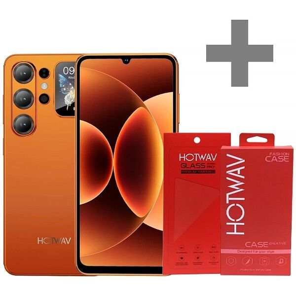 Celular Hotwav X26 Ultra Dual SIM de 128GB 6GB RAM de 6.75'' 13MP 5MP - Crimson Red + Funda + Protector de Pantalla Celular Hotwav X26 Ultra Dual SIM de 128GB 6GB RAM de 6.75'' 13MP 5MP - Crimson Red + Funda + Protector de Pantalla
