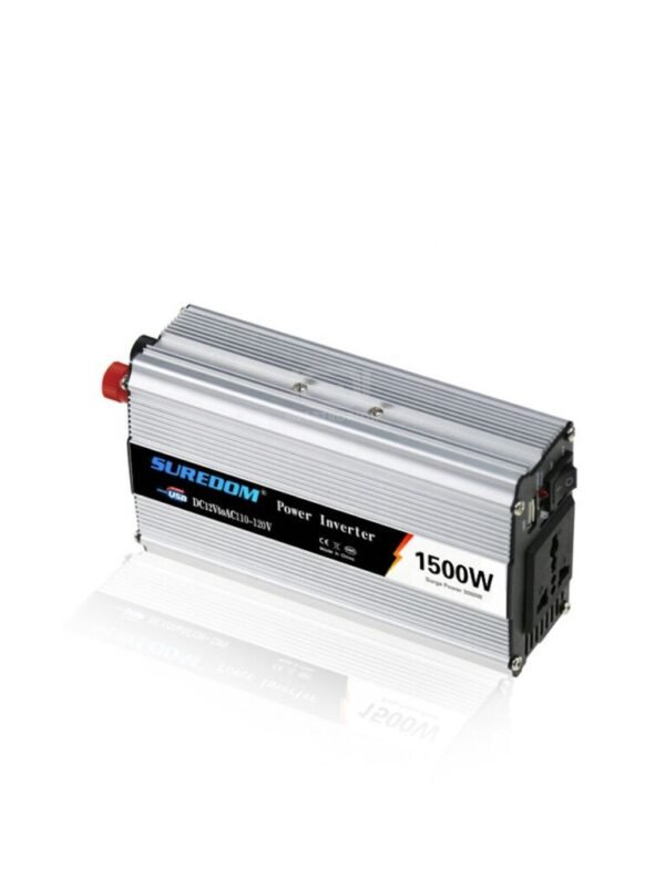 convertidor de corriente Suredom power 1500w 12v 220v convertidor de corriente Suredom power 1500w 12v 220v