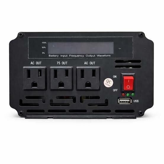 convertidor de corriente Suredom power 2000W 12V 220V - Imagen 2